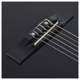 Suprimo CGS1 BK Klassische Gitarre 4/4 – Schwarz