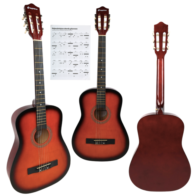 Suprimo CGS1 SB Klassische Gitarren 4/4 – Sunburst