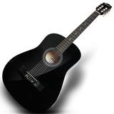 Suprimo CGS1 BK Klassische Gitarre 4/4 – Schwarz