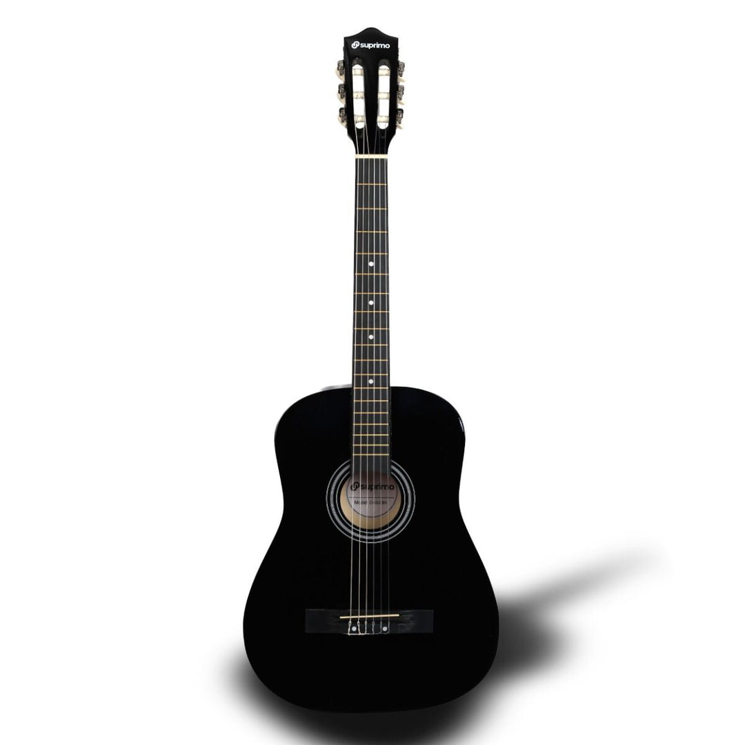 Suprimo CGS2 BK Klassisches Gitarrenset 4/4, Schwarz