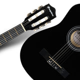 Suprimo CGS1 BK Klassische Gitarre 4/4 – Schwarz