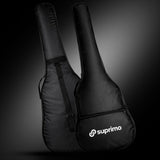 SUPRIMO CGS3 BK 4/4 Klassische Gitarre Schwarz zum Lernen