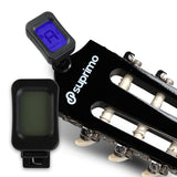 SUPRIMO CGS3 BK 4/4 Klassische Gitarre Schwarz zum Lernen