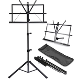 Notenständer mit Tasche – klappbar und höhenverstellbar 65–130 cm