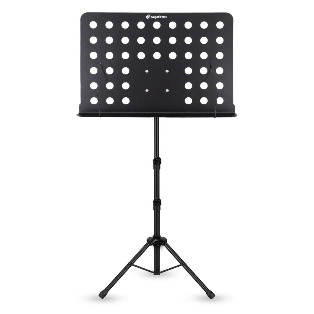 D4 Notenständer Verstellbar 82-146 cm, Schwarz