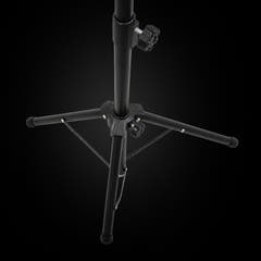D4 Notenständer Verstellbar 82-146 cm, Schwarz