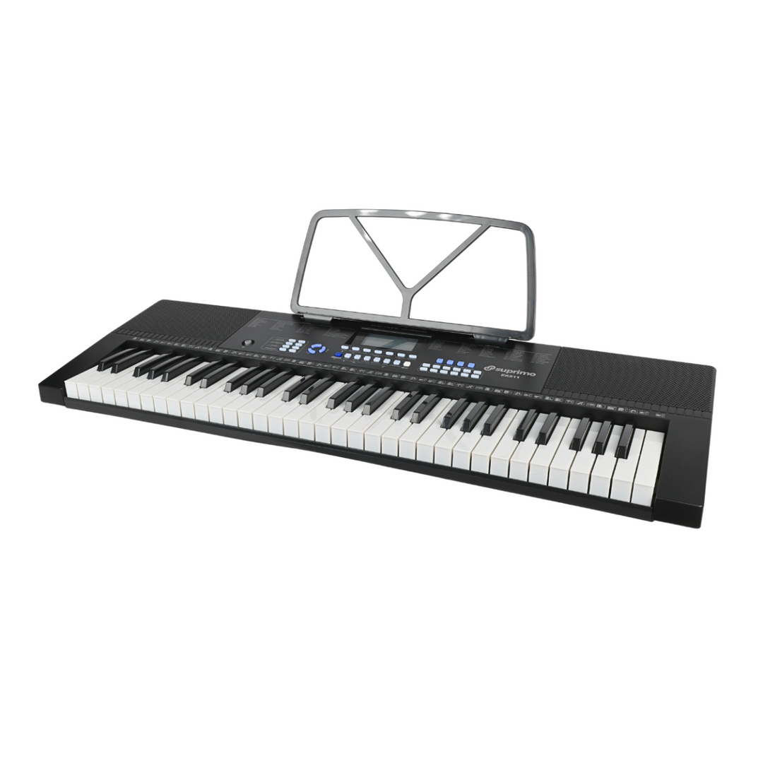 Suprimo EK611 Keyboards 61 Tasten, Schwarz