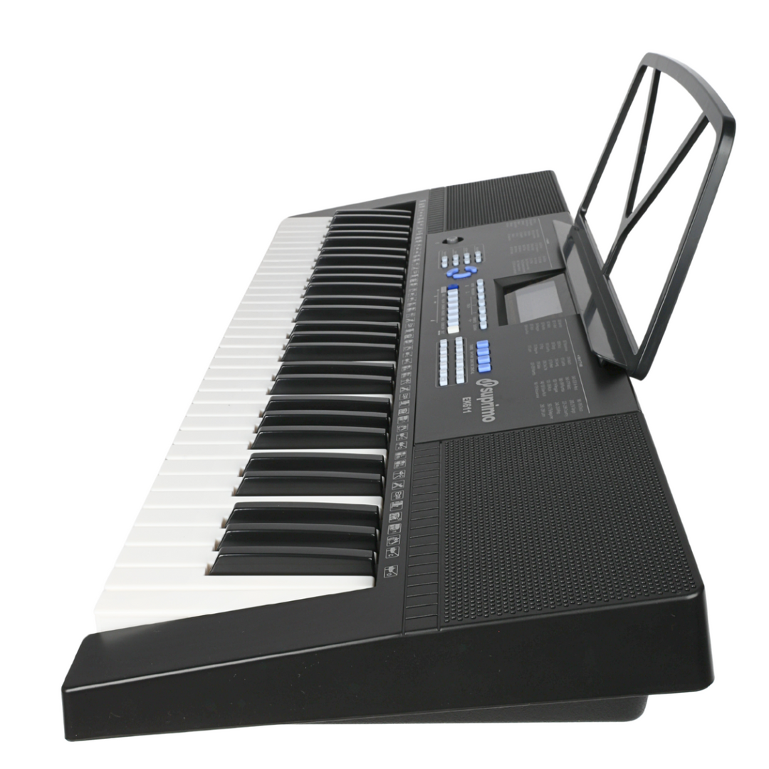 Suprimo EK611 Keyboards 61 Tasten, Schwarz