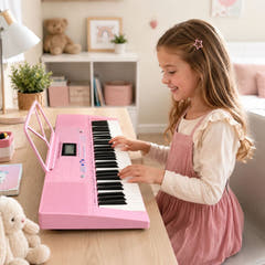 SUPRIMO Keyboard 61 Tasten, pink