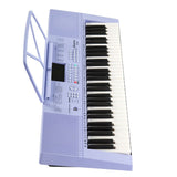 SUPRIMO Keyboards 61 Tasten, Lila