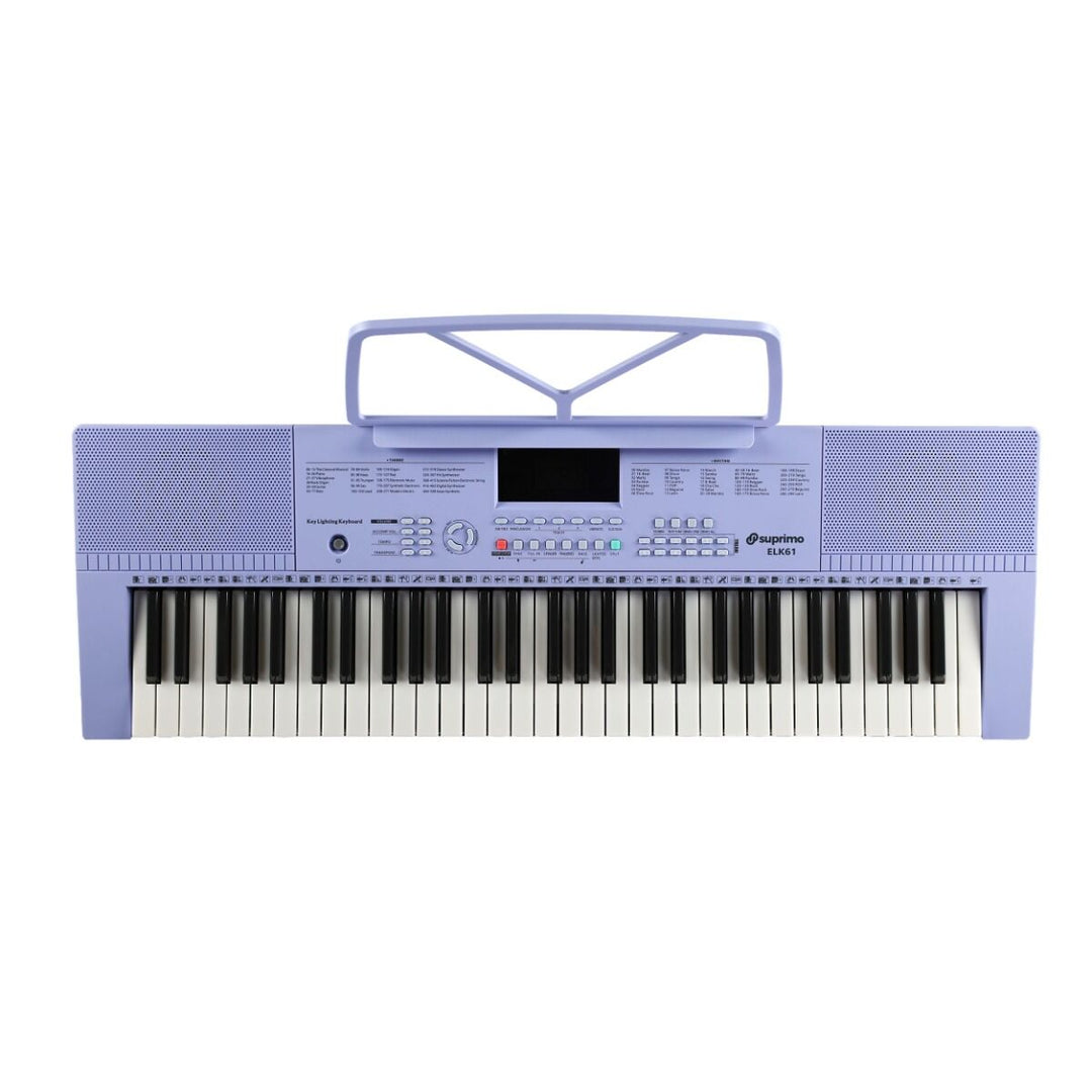 SUPRIMO Keyboards 61 Tasten, Lila