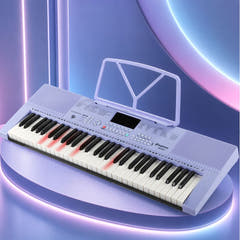 SUPRIMO Keyboards 61 Tasten, Lila