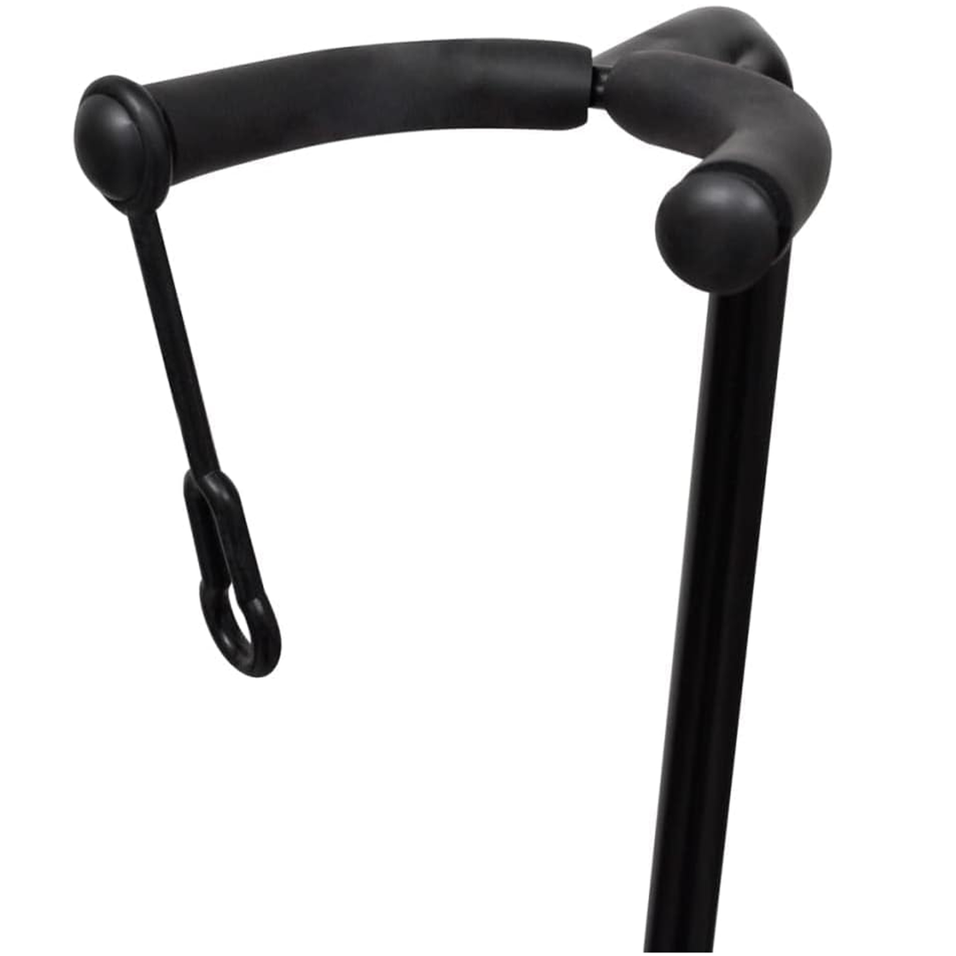 Faltbarer Gitarrenständer 62-74 cm mit Sicherheitsgurt