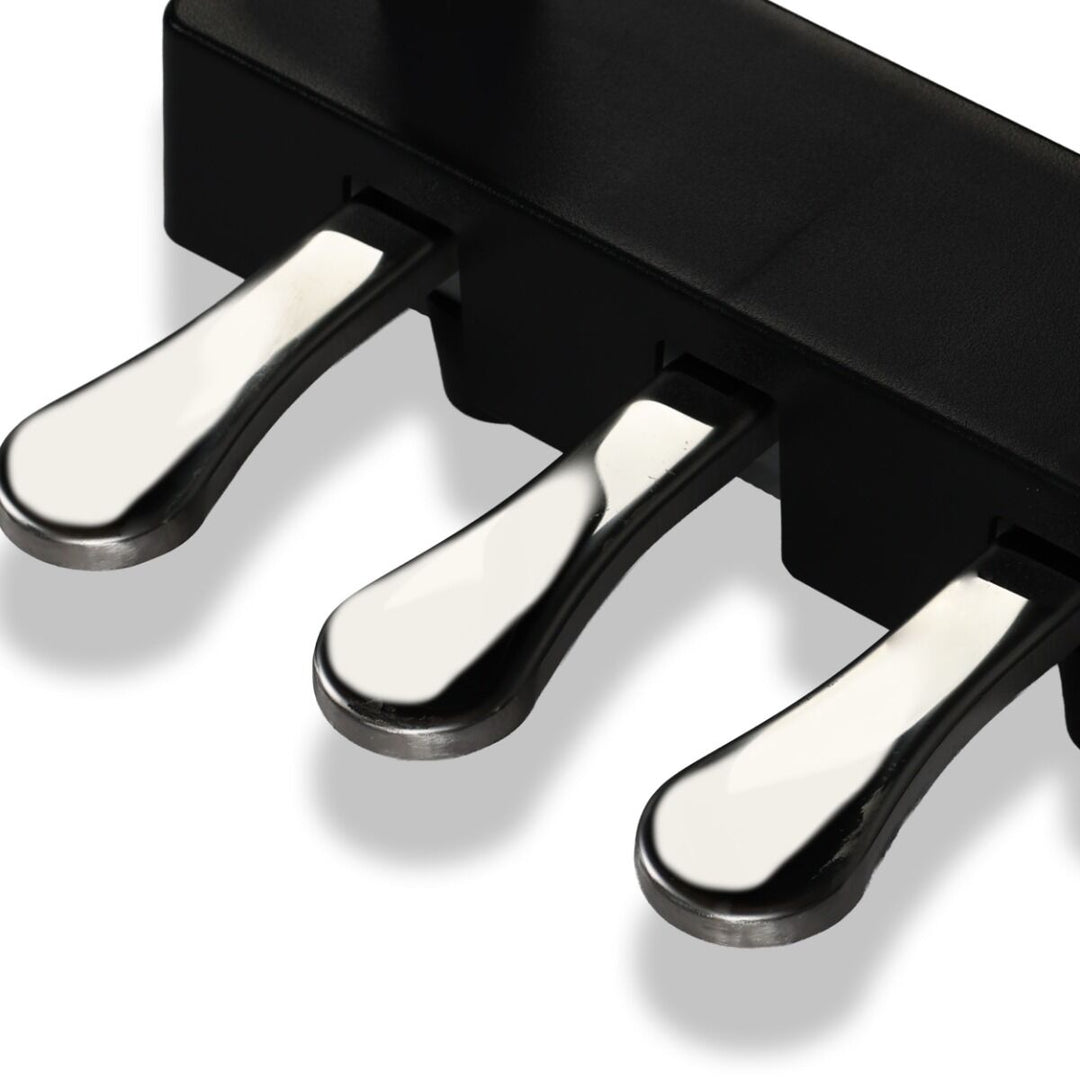 Suprimo SDP88 BK Digitalpiano 88 mit gewichteten Tasten, Schwarz