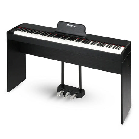 Suprimo SDP88 BK Digital Piano 88 med vægtede tangenter, Sort