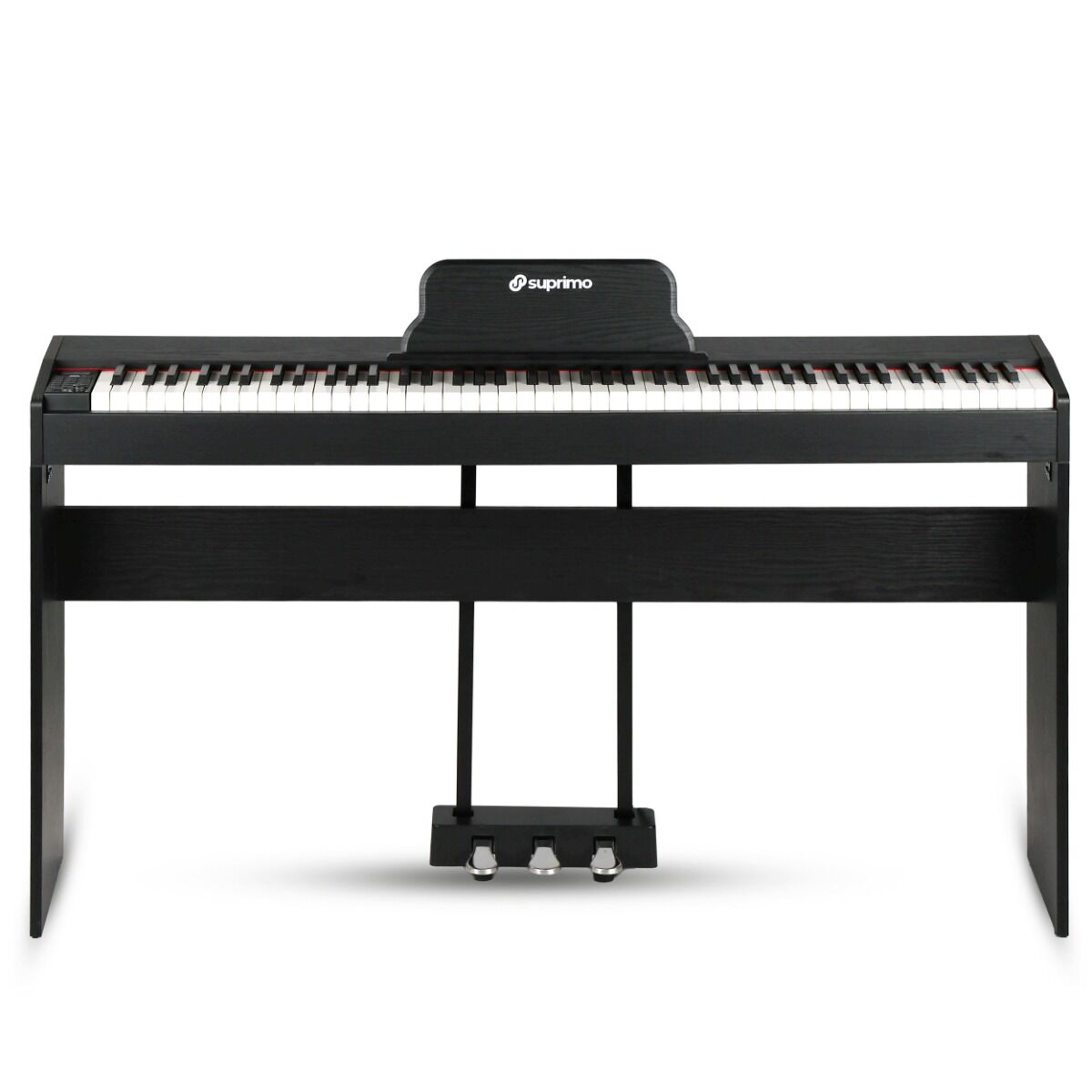 Suprimo SDP88 BK Digital Piano 88 med vægtede tangenter, Sort