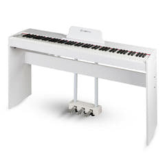 Suprimo SDP88 WH Digital Piano 88 mit gewichteten Tasten, Weiß