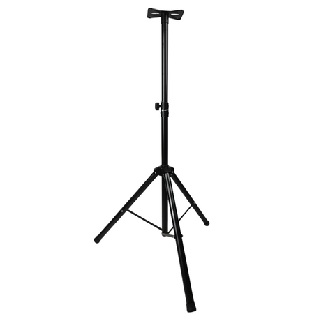 Højttalerstativ Tripod Sort med Sikkerhedspind