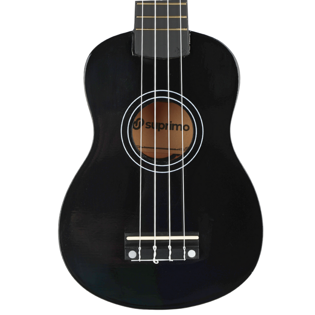 Sopran-Ukulele, schwarz