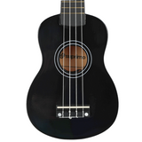 SUPRIMO UK21 BK Sopran Ukulele 21" Schwarzes Holz