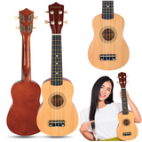 SUPRIMO UK21 NW Sopran Ukulele 21"" Natürliches Holz