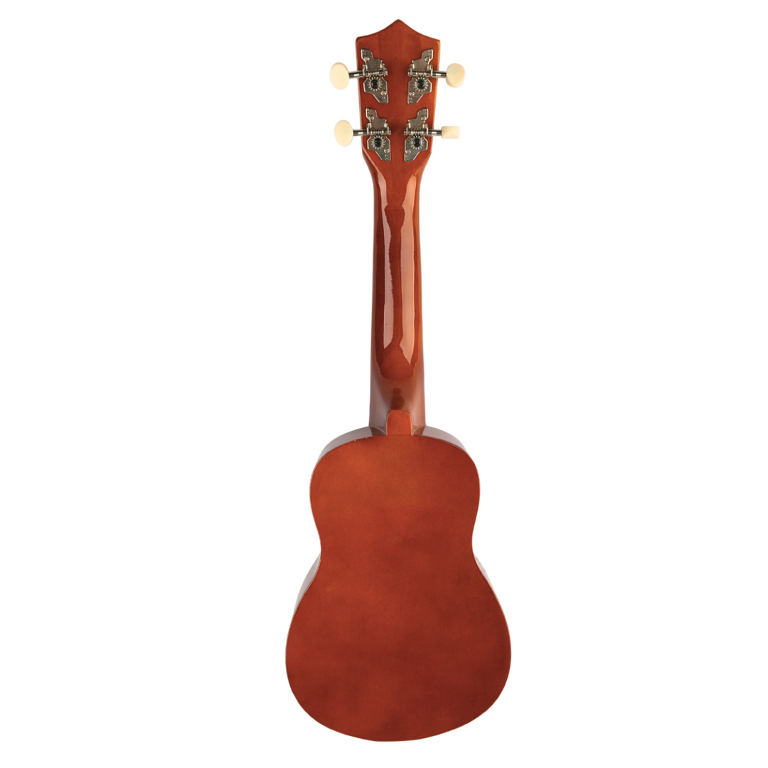 Sopran-Ukulele; natürliches Holz