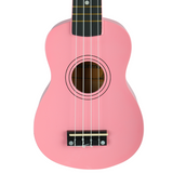 SUPRIMO UK21 PK Sopran Ukulele 21" Pink Holz
