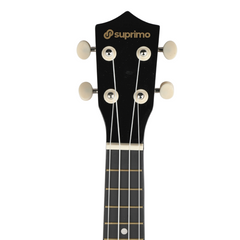 Ukulelen-Set mit Etui, Tuner und Zubehör, Schwarz
