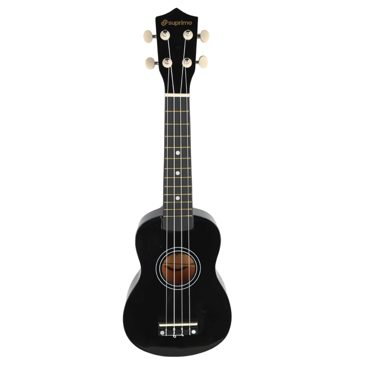 SUPRIMO UK21 SÆT BK Sopran-Ukulele 21" schwarz