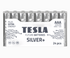 Tesla Silver+ AAA Alkaline-Batterien (24 Stück)