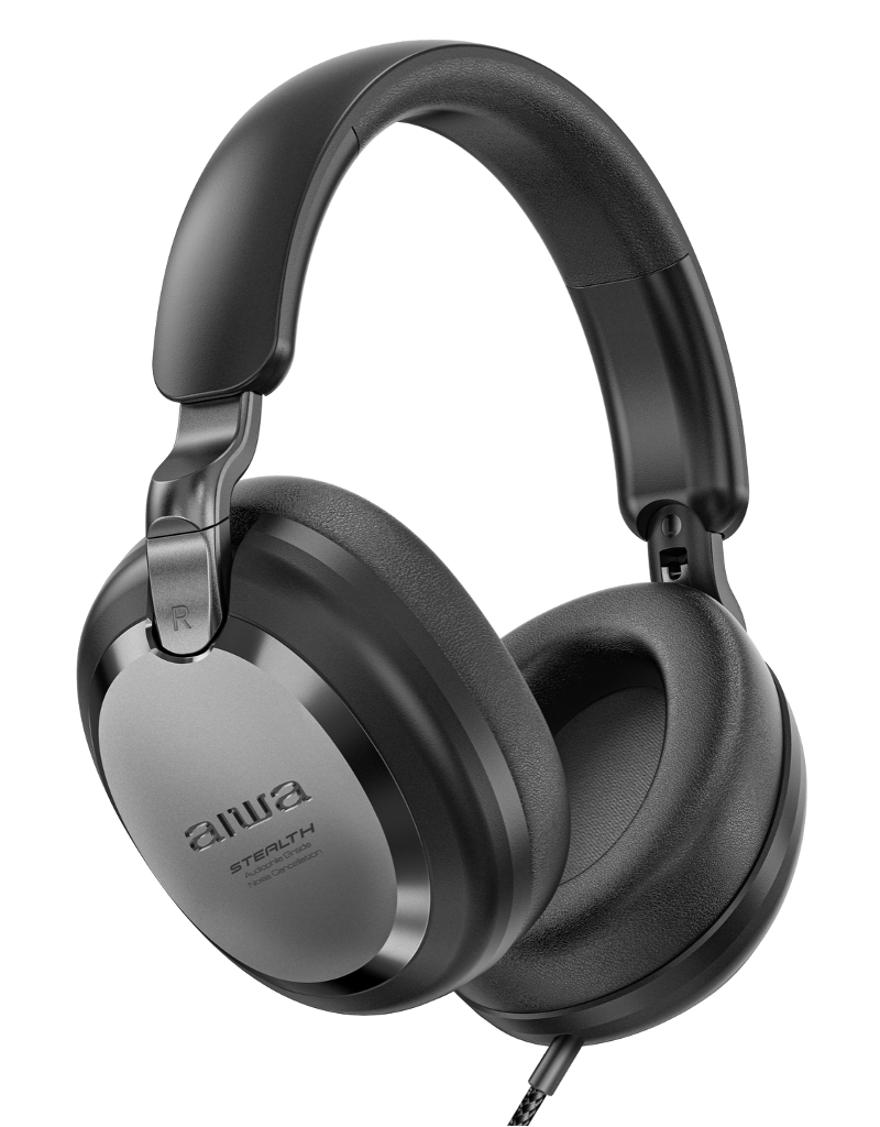 Aiwa HD-450TN kabellose Kopfhörer, Titan