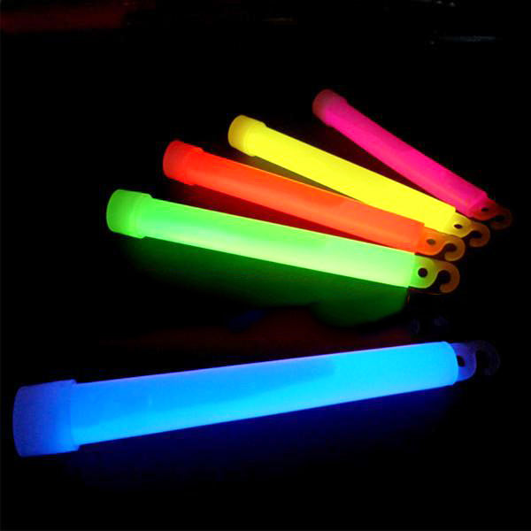 25 Stück Misch-Glowsticks 6''
