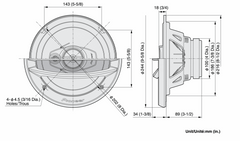 Pioneer TS-A2013i 3-Wege Lautsprecher (500W, 20 cm)