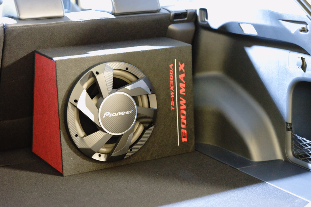 Pioneer TS-WX300A Aktiver Subwoofer mit eingebautem D-Klasse Verstärker