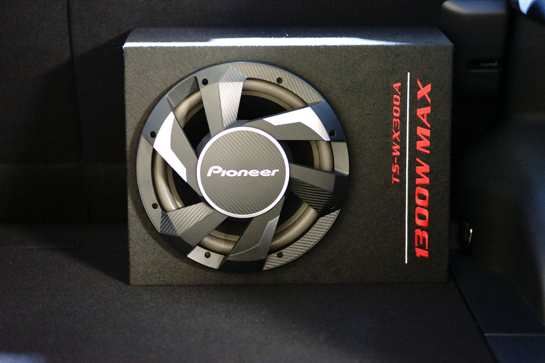 Pioneer TS-WX300A Aktiver Subwoofer mit eingebautem D-Klasse Verstärker