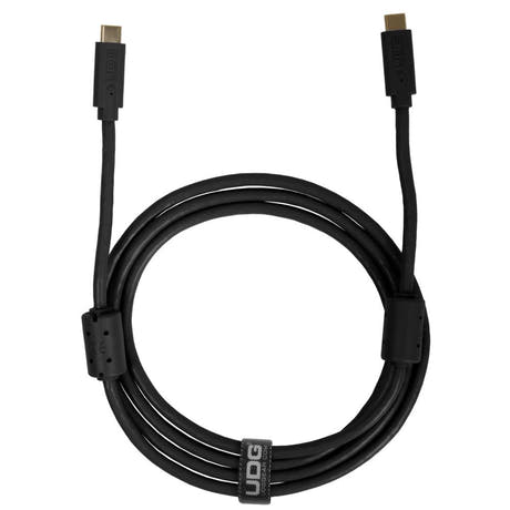 UDG Ultimate Kabel USB 3.2 C-C Schwarz Gerade 1,5m