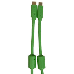 UDG Ultimate Kabel USB 3.2 C-C Grün Gerade 1,5m