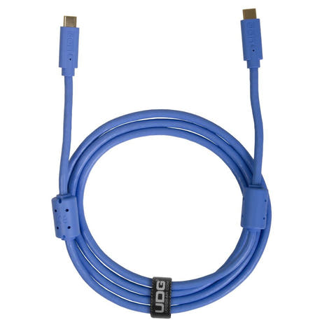 UDG Ultimate Kabel USB 3.2 C-C Blau Gerade 1,5m