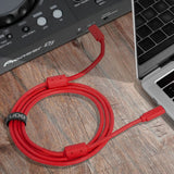 UDG Ultimate Kabel USB 3.2 C-C Rot Gerade 1,5m