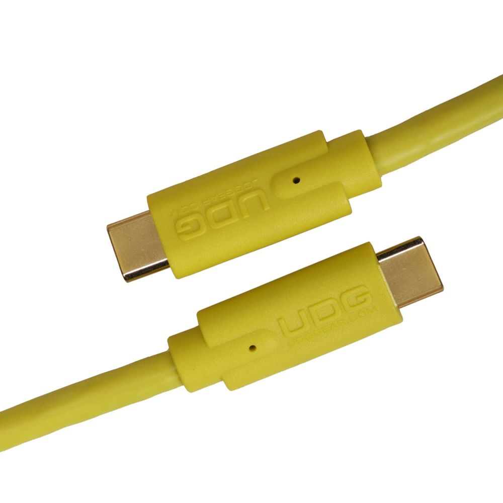 UDG Ultimate Kabel USB 3.2 C-C Gelb Gerade 1,5m