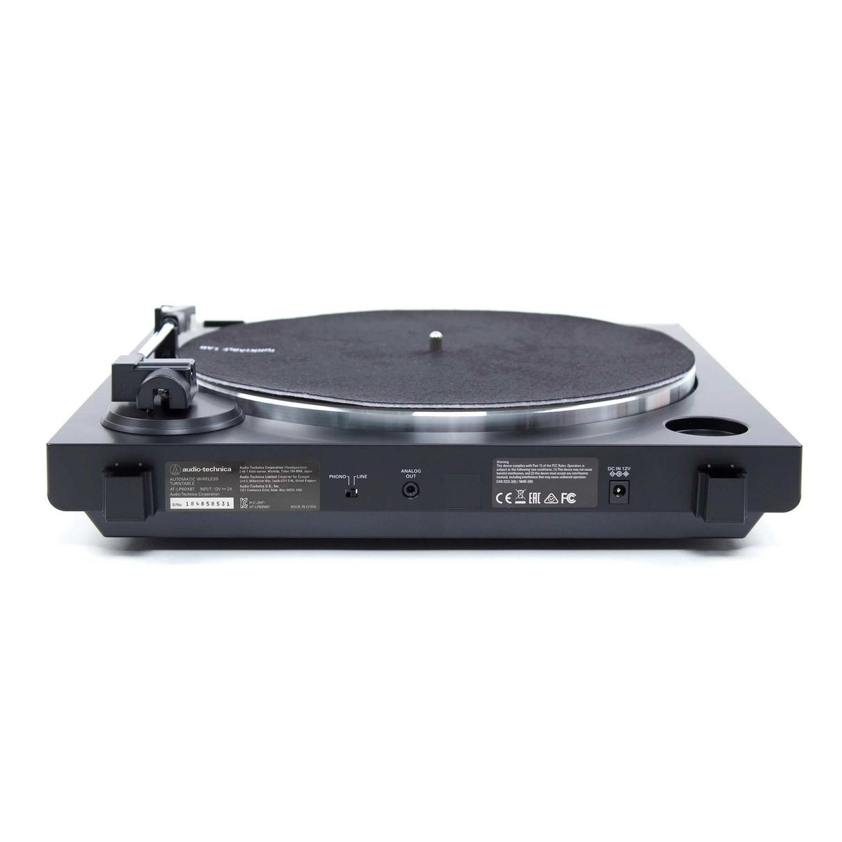 Audio-Technica AT-LP60XBT-WH Turntable (White)