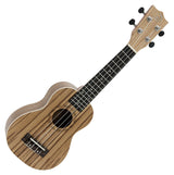 DiMavery UK-400 Ukulele, Soprano, Zebrawood.