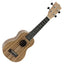 DiMavery UK-400 Ukulele, Soprano, Zebrawood.