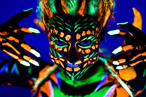 UV body- and facepaint 50 ml.