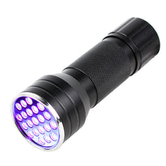 UV Taschenlampe m. 21 LED Dioden