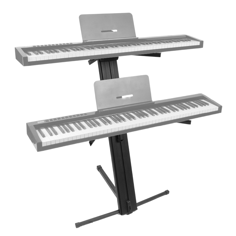 Keyboardständer – Doppelt Verstellbar