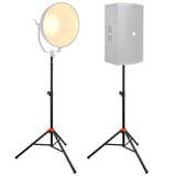 DELUXE Lautsprecherstativ 120-190 cm (60 kg)