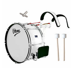 V-Tone MBD 22 Marching Bass-Trommel 22" mit Tragegurt & Schlägeln