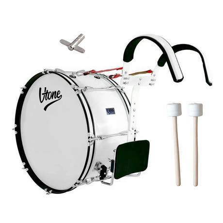 V-Tone MBD 22 Marching Bass-Trommel 22" mit Tragegurt & Schlägeln