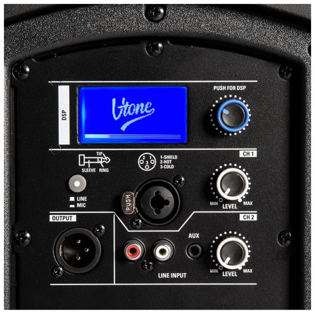 V-Tone NBX-112 aktive 12” PA-Lautsprecher mit DSP